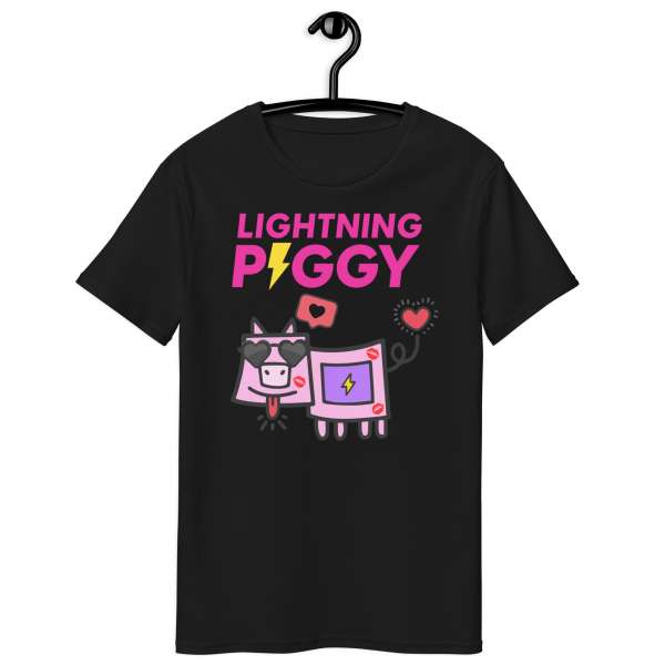 Lightning piggy -  t-shirt - Billede 2