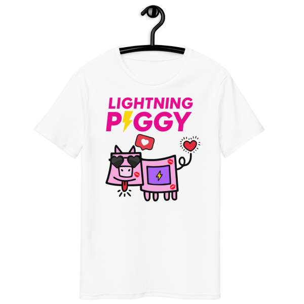 Lightning piggy -  t-shirt
