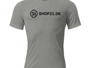 SHOP21.DK – Grå – Kortærmet t-shirt