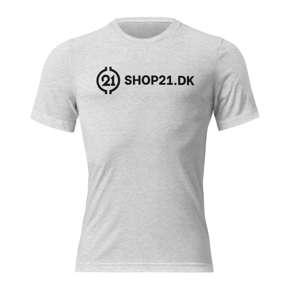 SHOP21.DK – Grå – Kortærmet t-shirt - Billede 5