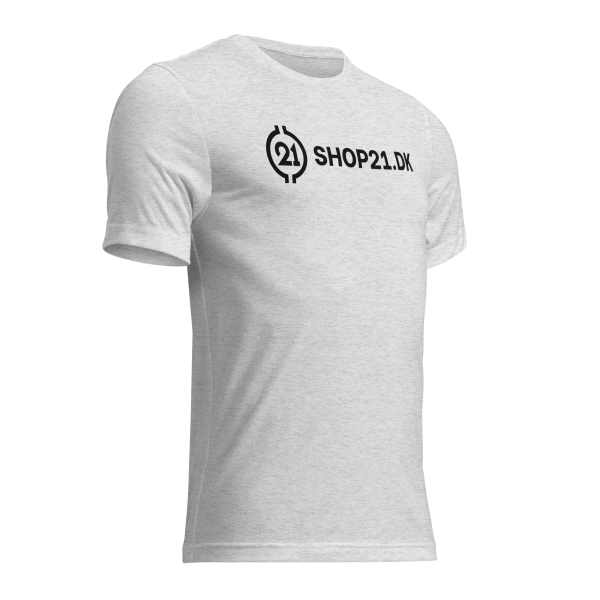 SHOP21.DK – Grå – Kortærmet t-shirt - Billede 7