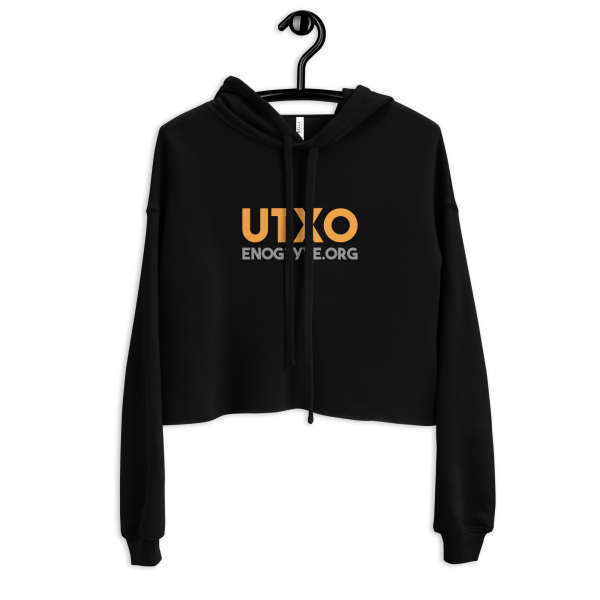 UTXO - ENOGTYVE.ORG - Hættetrøje med kort snit