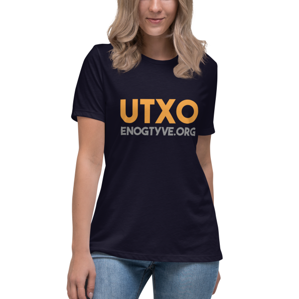 UTXO - ENOGTYVE.ORG - Løs T-shirt til kvinder
