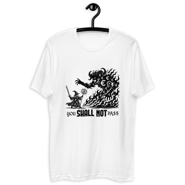 You shall not pass  – Kortærmet t-shirt