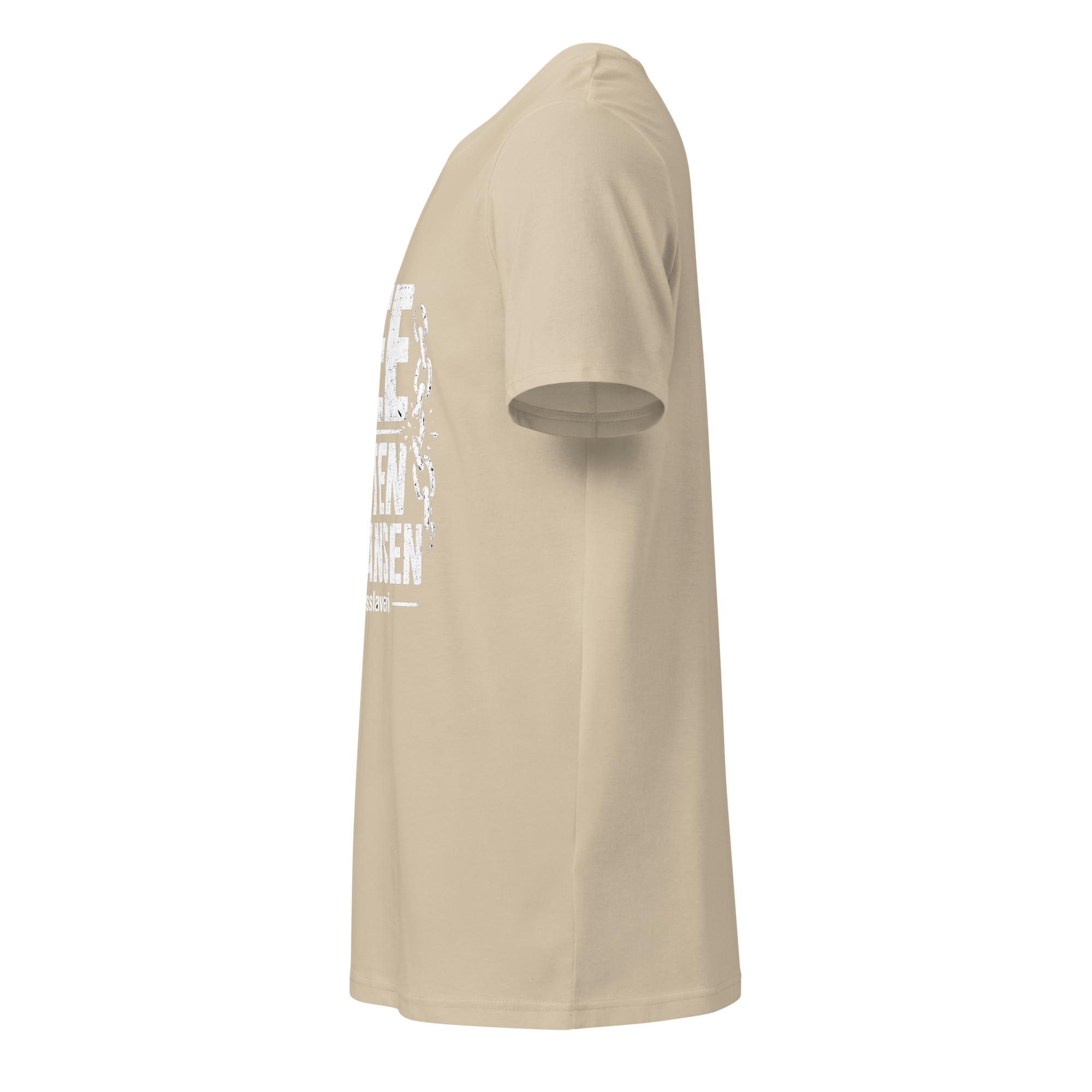 FREE MORTEN HERMANSEN FRA GÆLDSSLAVERI - T-shirt med korte ærmer Unisex-T-shirt i økologisk bomuld med mellemlang ærme - Billede 15