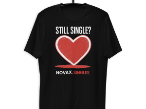 Still single? - NOVAX.SINGLES - T-shirt med korte ærmer