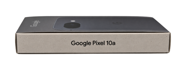 Google Pixel 10a 128 GB med GrapheneOS – Obsidian